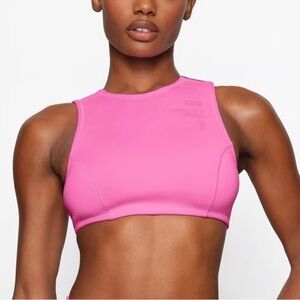 SKIMS Pink Swim Top